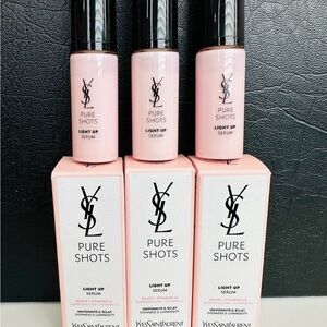 YSL Pure Shots Light Up Brightening Serum Mini Size 3pcs (Value $62)
